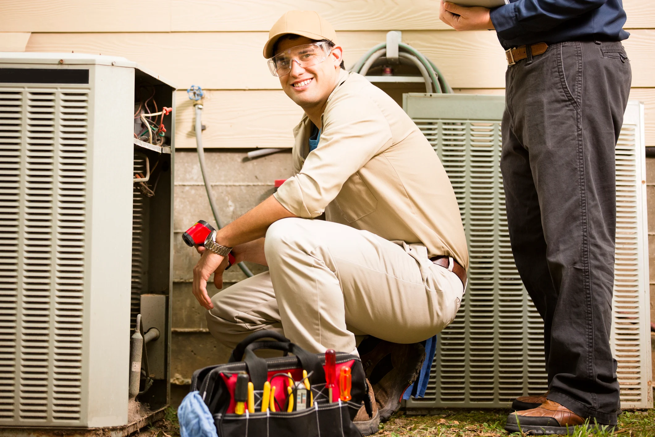 We invite a technician to work