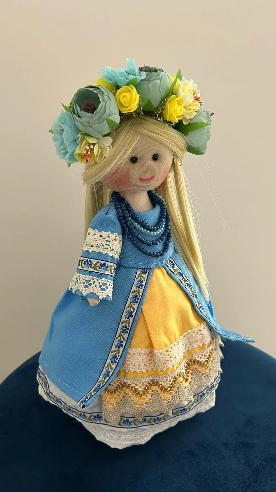 Handmade dolls in Ukrainian style