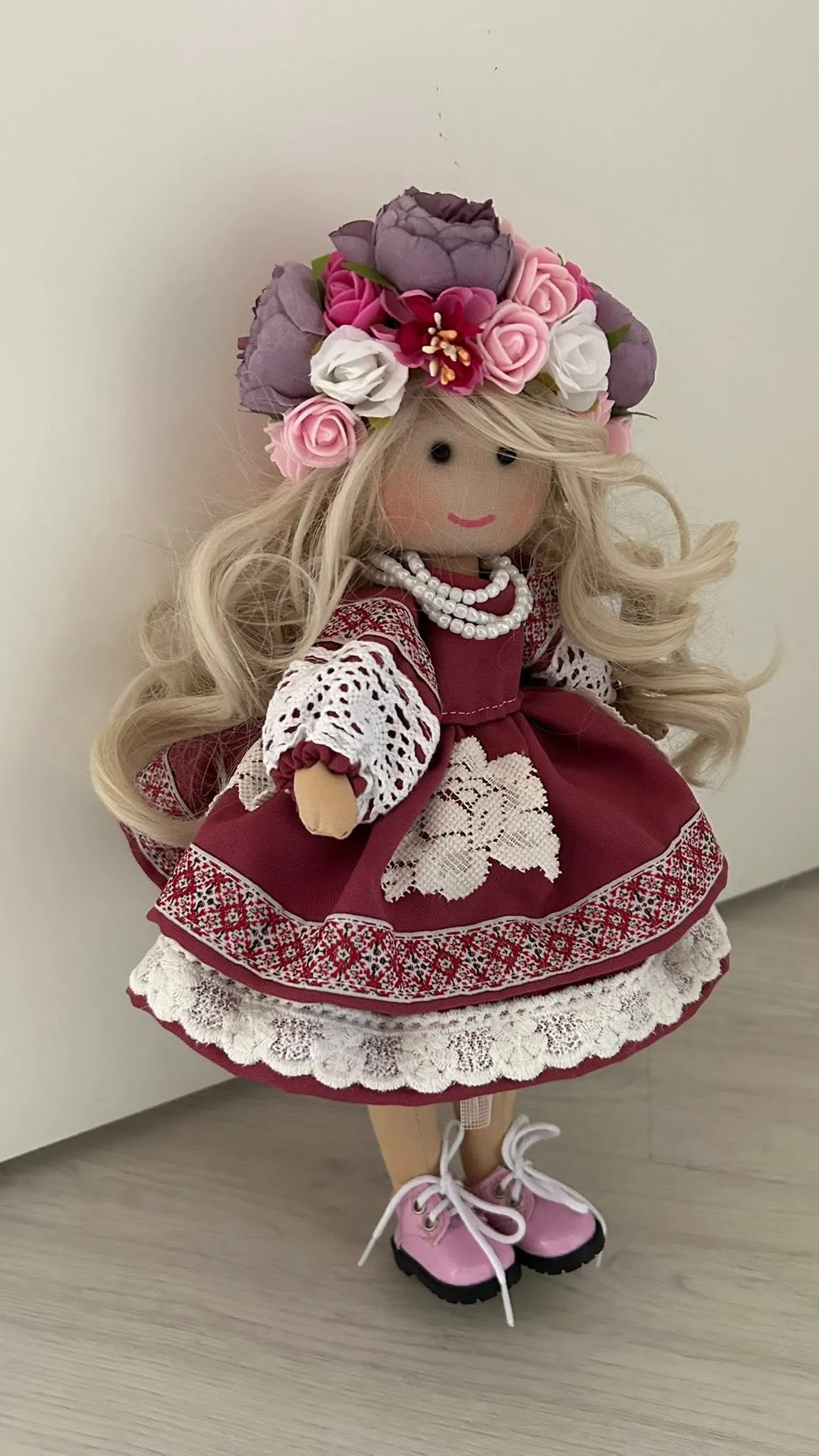 Handmade dolls in Ukrainian style