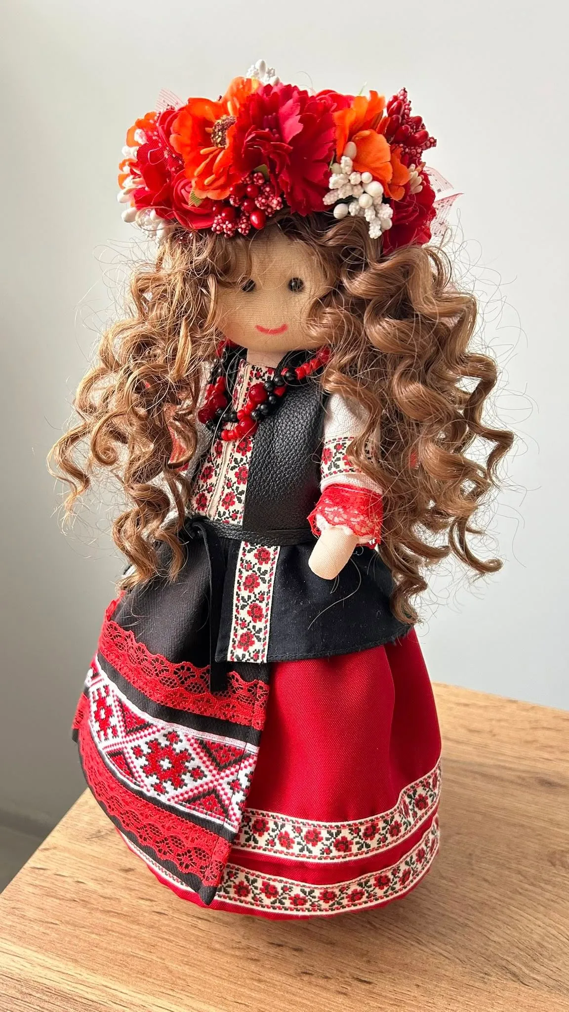 Handmade dolls in Ukrainian style