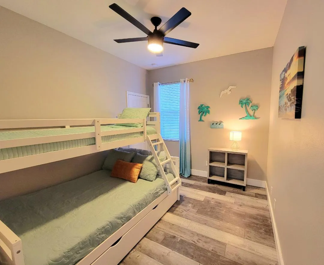 A house with a private pool for rent