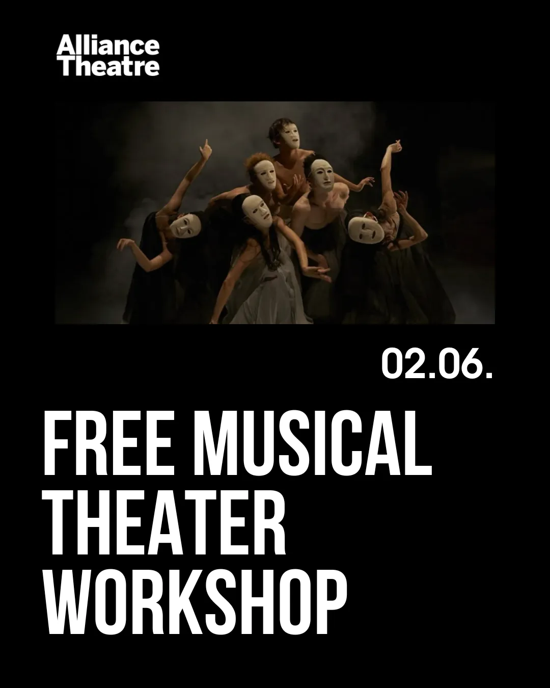 Безкоштовний майстер-клас з мюзиклу від Alliance Theatre
