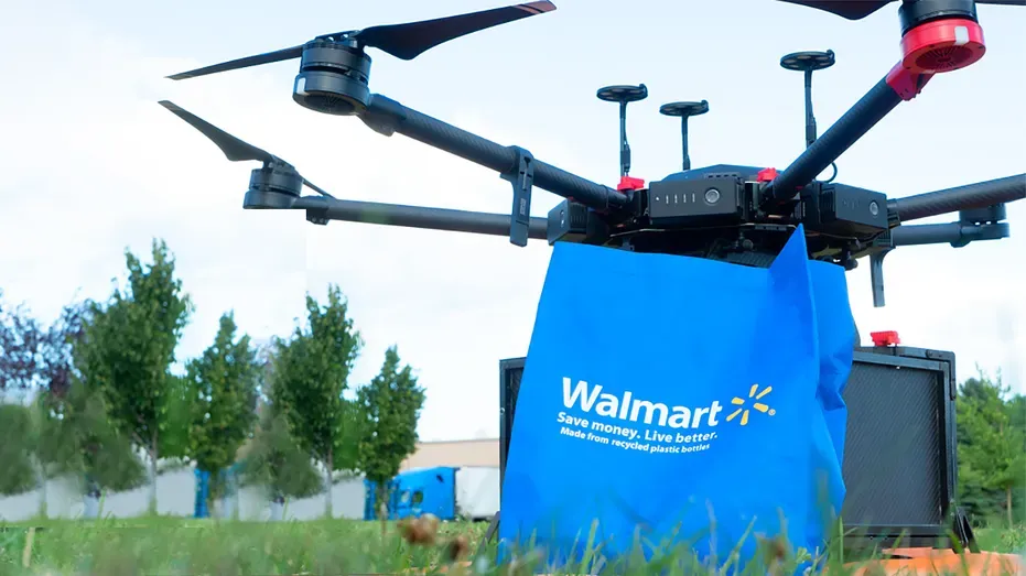 Дрони Walmart злітають: як повітряна доставка змінює правила роздрібної торгівлі