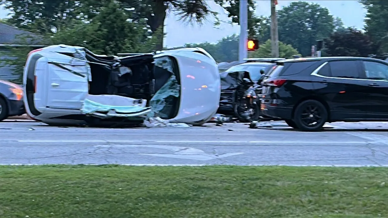 Chaos on Vine Street: accidental shooting and police crash shock Eastlake