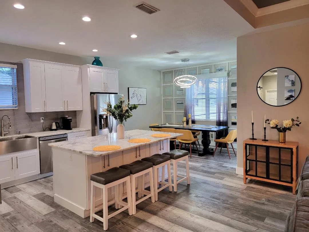 Renting a house with a private pool in North Port, Florida