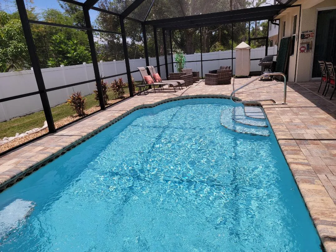 Renting a house with a private pool in North Port, Florida