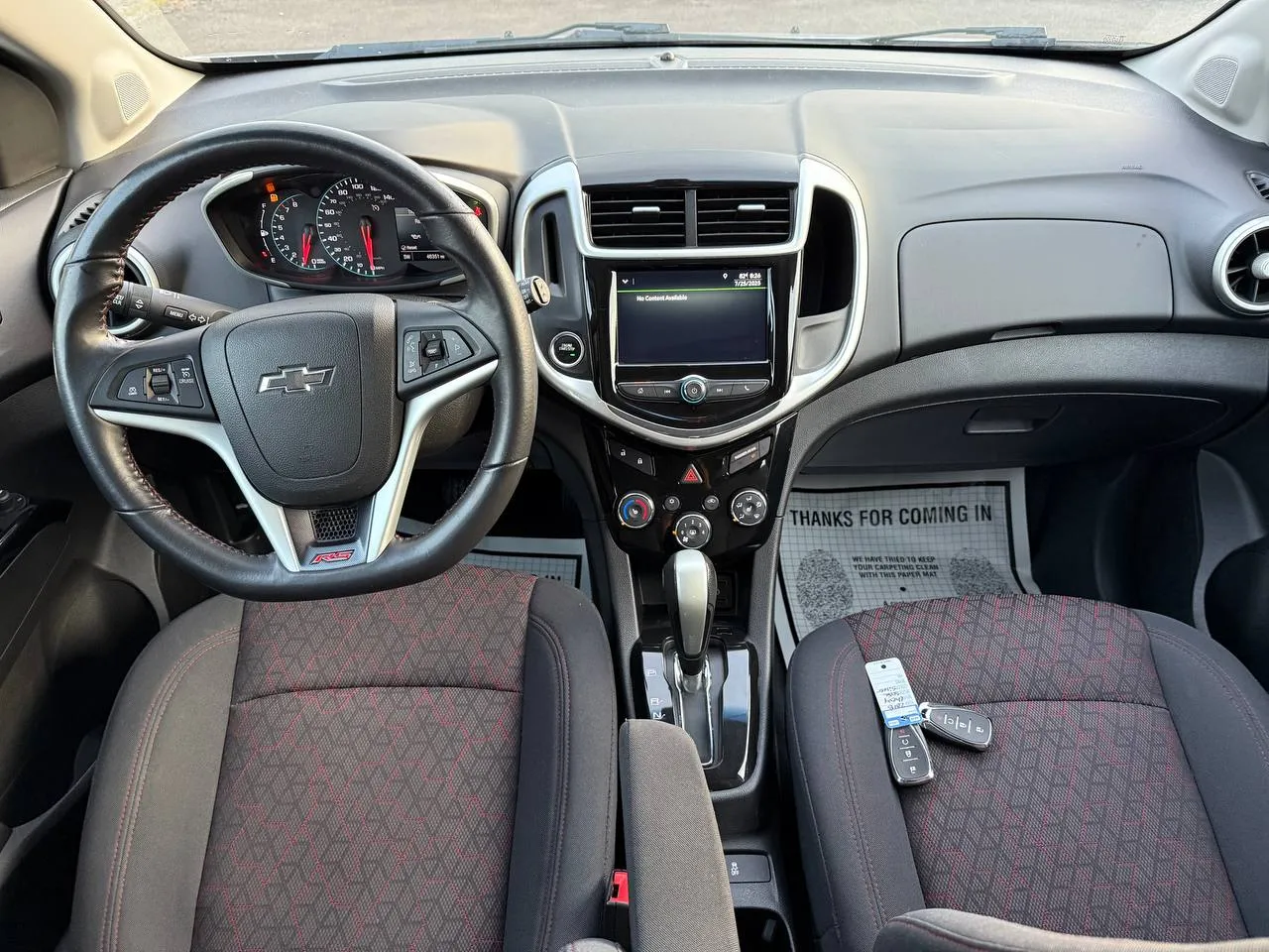 2018 Chevrolet Sonic LT Auto RS