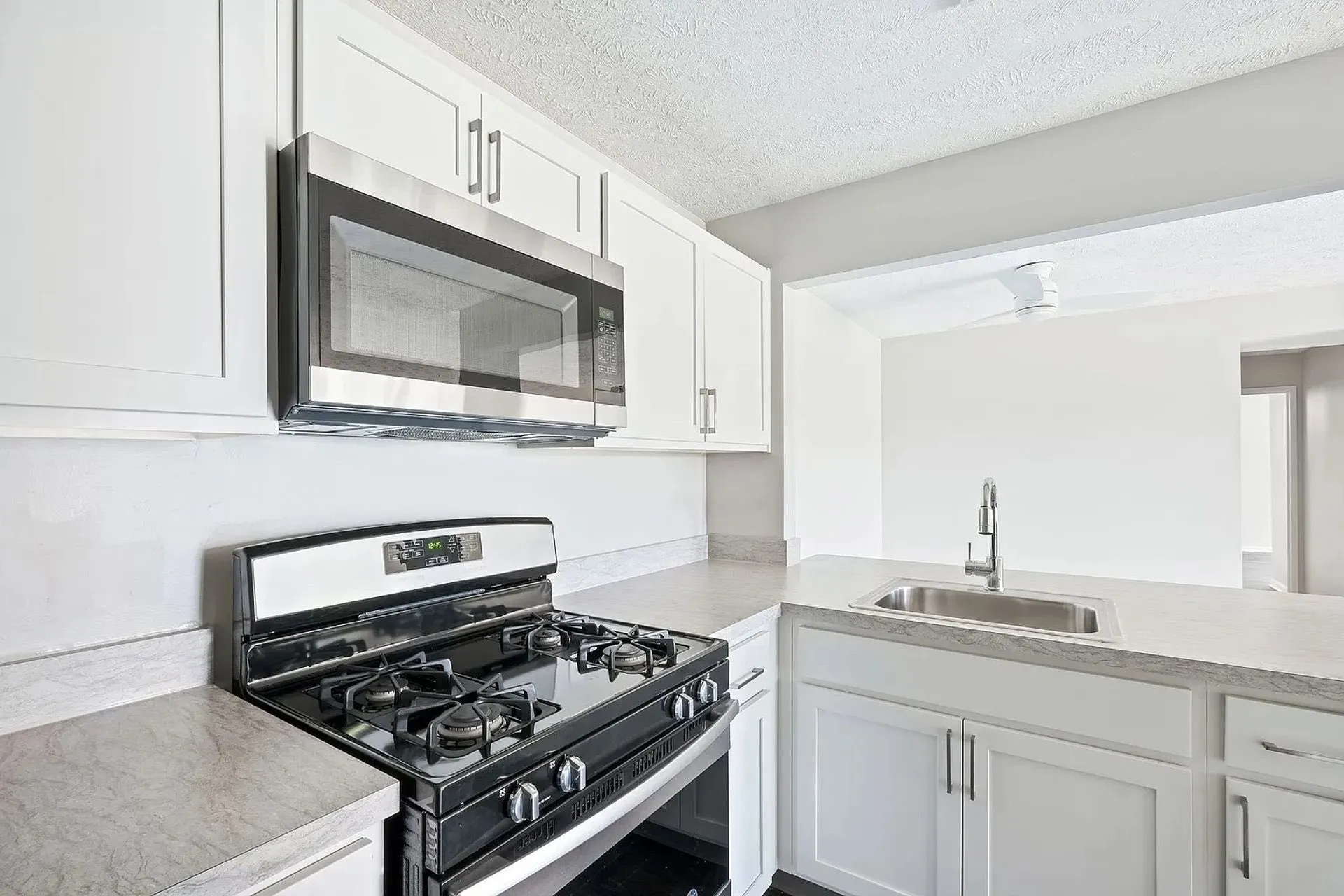 The updated one-room apartment is now available